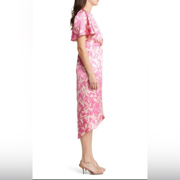 NWT Chelsea 28 Pink Wrap Dress ( from Nordstrom) - Picture 8 of 9
